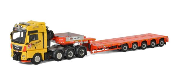 WSI01-2113 - MAN TGX XXL 8x4 NOOTEBOOM con caricatore basso a 5 assi SILVASTI - 1