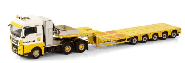 WSI01-3684 - MAN TGX XLX 6x4 con porta-attrezzi NOOTEBOOM MEDIACO - 1