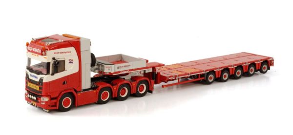 WSI01-3692 - SCANIA S HIGHLINE CS20H 8x4 NOOTEBOOM con ELJO EXALTO ribassato a 5 assi - 1