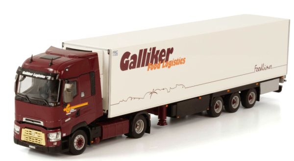 WSI01-3750 - RENAULT T HIGH 4X2 Rimorchio frigorifero a 3 assi GALLIKER - 1