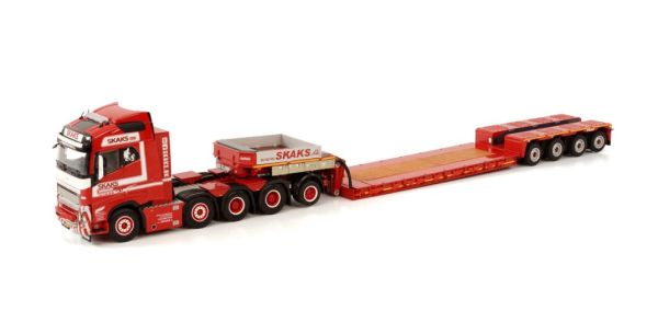 WSI01-3759 - VOLVO FH5 GLOBETROTTER 8x4 con letto basso a 4 assi SKAKS SPECIAALTRANSPORT - 1