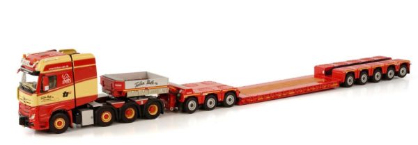 WSI01-3844 - MERCEDES-BENZ Actros MP4 SLT GS 8x4 con carrello a 5 assi e carrello a 3 assi TORBEN RAFN - 1