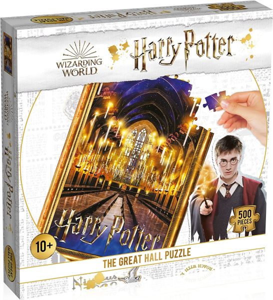 WIN01005 - Puzzle da 500 pezzi HARRY POTTER - La sala grande - 1