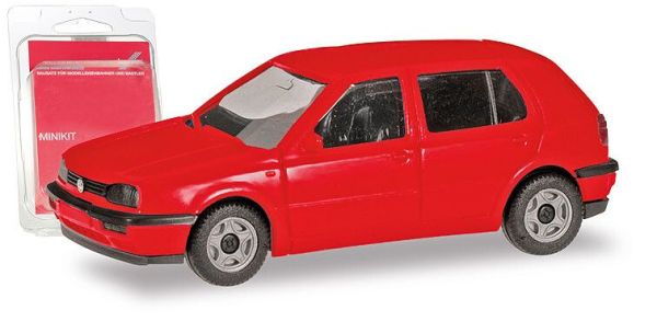 HER012355-010 - VOLKSWAGEN Golf III rosso - 1