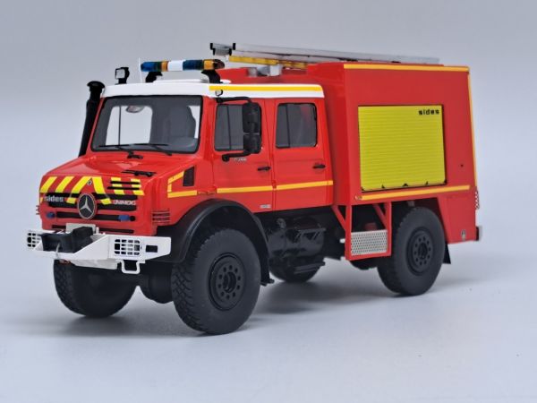 ALERTE0139 - MERCEDES-BENZ Unimog U 5000 SIDES Aéronavale - Edizione limitata di 300 pezzi. - 1