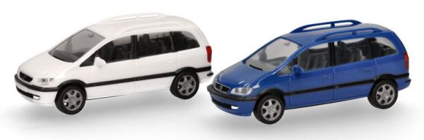 HER013932 - OPEL Zafira bianco e blu in kit - 2 pezzi - 1