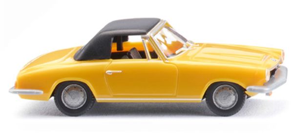 WIK018748 - BMW 1600 GT Cabrio giallo - 1