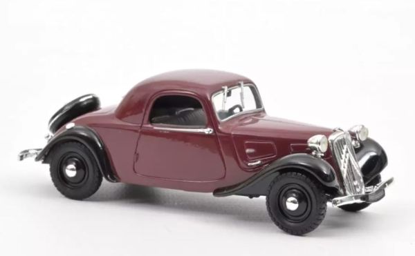 NOREVAMC0191103 - CITROEN Traction 7C Faux Cabriolet 1937 Rosso scuro - 1