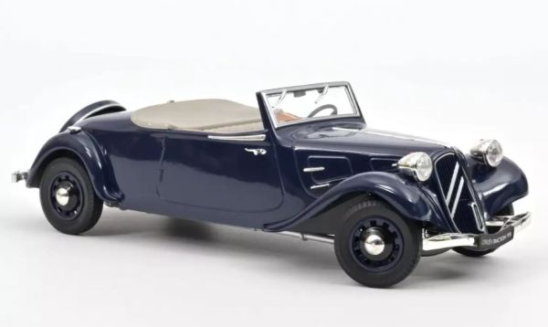 NOREVAMC0191104 - Citroen Traction Cabriolet 1938 Blu scuro - 1