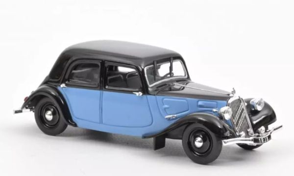 NOREVAMC019837 - CITROEN 11 Légère Coupe de Ville 1935 Blu e Nero - 1