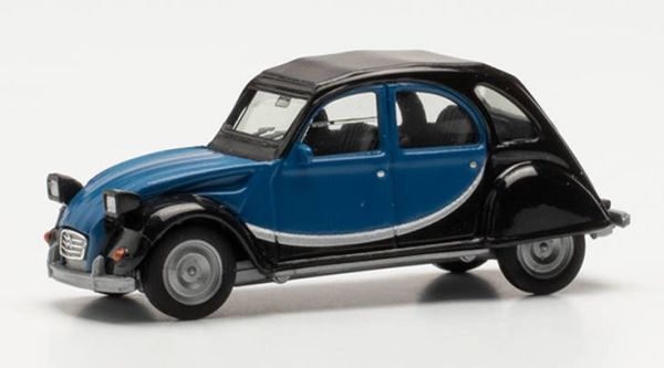 HER020817-006 - CITROEN 2 CV blu charleston e nero - 1