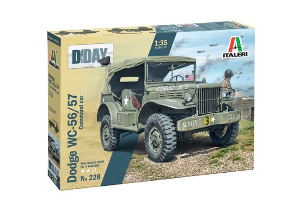 ITA0228 - Auto di comando DODGE WC-56/57 - Sbarco 80° anniversario - 1