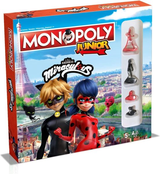 WIN0237 - MONOPOLY Junior - Miraculous | da 5 anni - 1