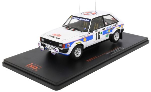 IXO24RAL023A - TALBOT Sunbeam Lotus #16 Rally di Monte Carlo 1981 G.FREQUELIN / J.TODT - 1