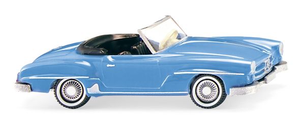 WIK025002 - MERCEDES-BENZ 190 SL Cabriolet blu - 1