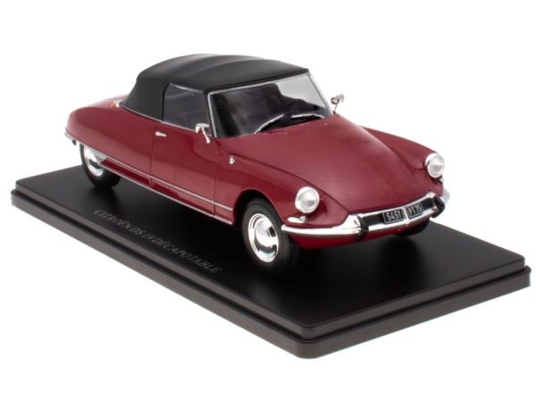 G111V030 - CITROEN DS 19 cabriolet bordeaux - 1