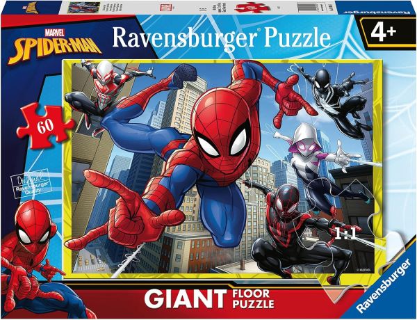 RAV030958 - Puzzle da 60 pezzi Marvel SPIDER-MAN - 1