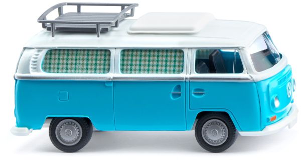 WIK031504 - Camper VOLKSWAGEN Tipo 2 blu e bianco - 1