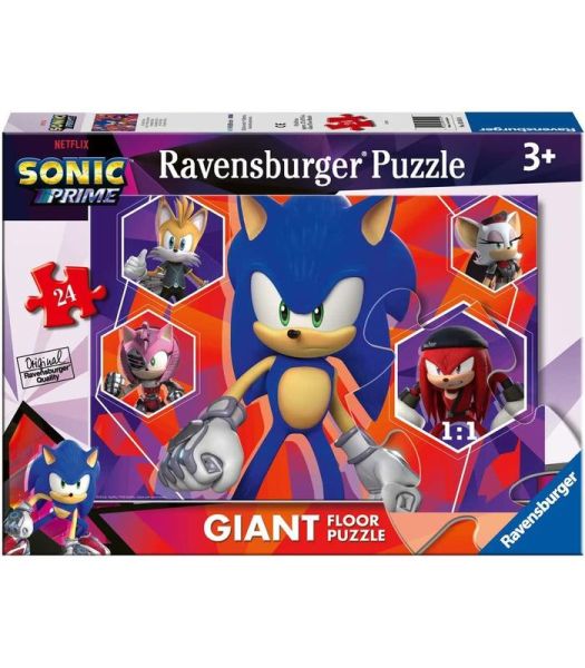 RAV031610 - Puzzle da 24 pezzi di Sonic Prime - 1