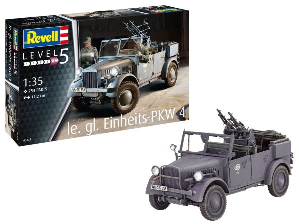 REV03339 - Auto Einheits-PKW Kfz 4 da assemblare e dipingere - 1