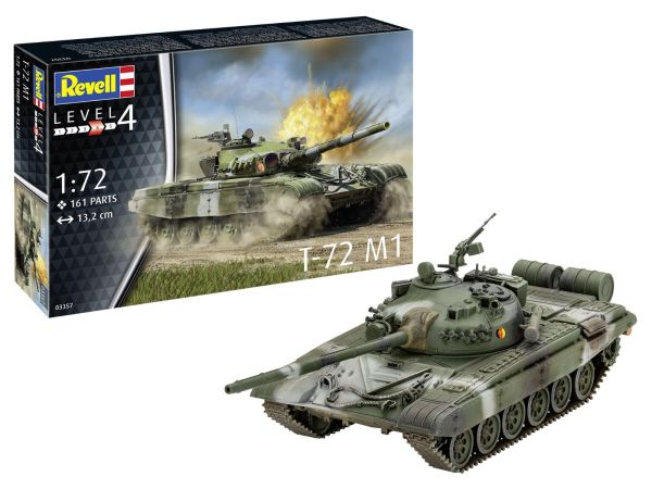 REV03357 - Carro armato T-72 M1 da assemblare e dipingere - 1