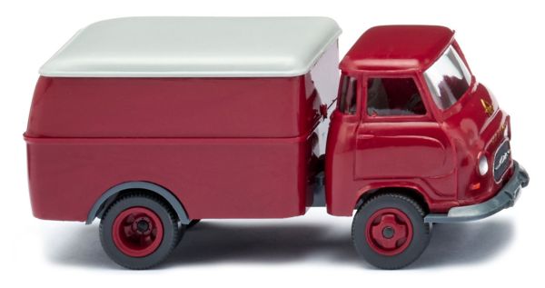 WIK034401 - Camion corriere HANOMAG rosso - 1