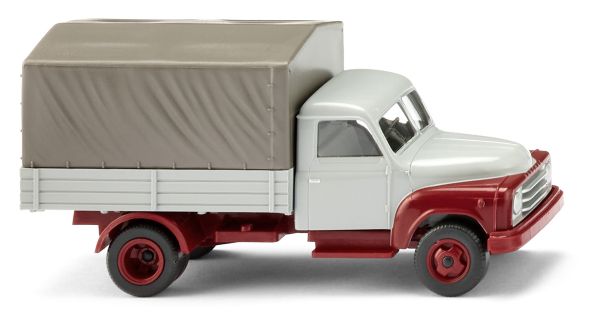 WIK034504 - HANOMAG L 28 telonato grigio - 1