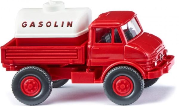 WIK037109 - Camion rosso e bianco - UNIMOG U 406 Gasolin - 1