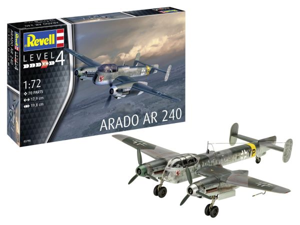 REV03798 - Aereo Arado AR-240 da assemblare e dipingere - 1