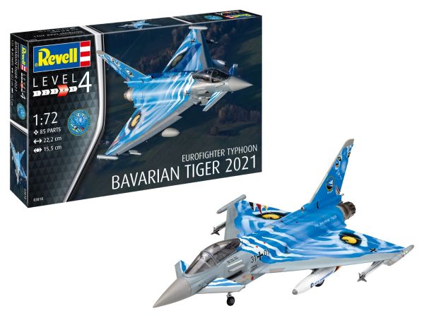 REV03818 - Velivolo da combattimento Eurofighter Typhoon La tigre bavarese 2021 - 1