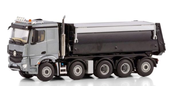 WSI04-2209 - MERCEDES-BENZ Arocs MP4 StreamSpace cassone ribaltabile 10x4 grigio - 1