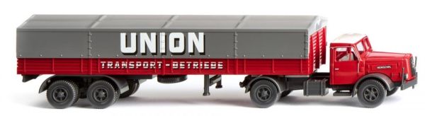 WIK051406 - Autocarro 4X2 Henschel Union Transport Rimorchio a 2 assi - 1