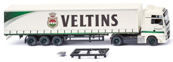 WIK053710 - Semirimorchio MAN TGX Euro 6c 4X2 Rimorchio a 3 assi Veltins - 1