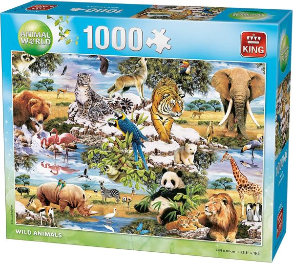 KING05481 - Puzzle da 1000 pezzi Meraviglie della natura - 1