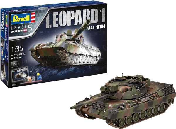 REV05656 - Char Geschenkset Leopard 1 A1A1-A1A4 da assemblare e dipingere - 1