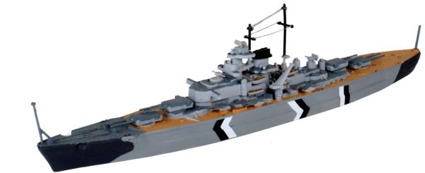 REV05668 - La nave da battaglia Bismarck da assemblare e dipingere - 1