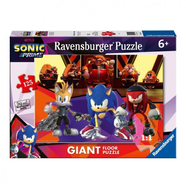 RAV056941 - Puzzle gigante da 125 pezzi di Sonic Prime - 1