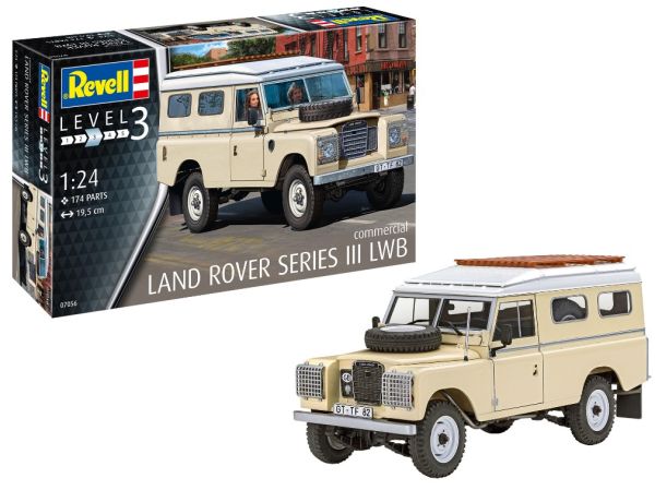 REV07056 - Modello LAND ROVER Serie III LWB da assemblare e dipingere - 1