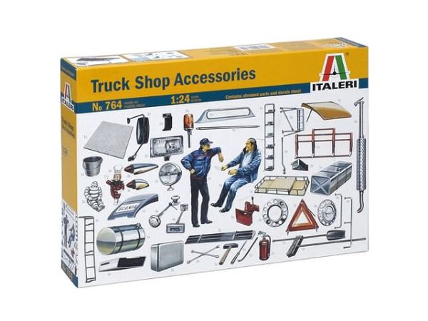 ITA0764 - Accessori da officina per camion da montare e verniciare - 1