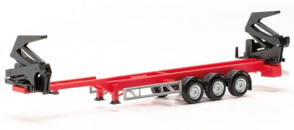 HER076982-002 - Rimorchio per container HAMMAR rosso - 1