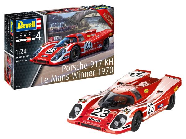 REV07709 - PORSCHE 917K Le Mans 1970 da assemblare e verniciare - 1