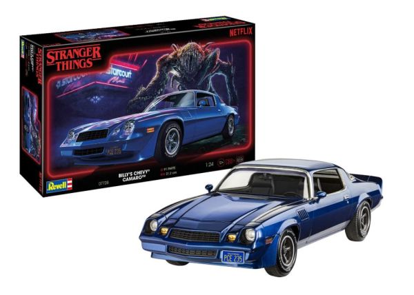 REV07728 - CHEVROLET Camaro Z/28 STRANGER THINGS da assemblare e dipingere - 1