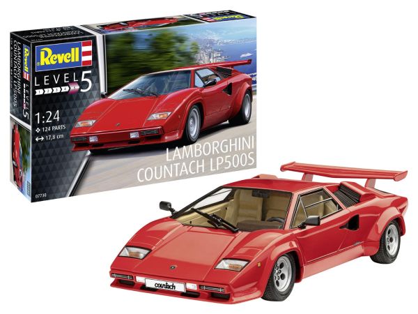 REV07730 - LAMBORGHINI Countach LP500S da assemblare e dipingere - 1