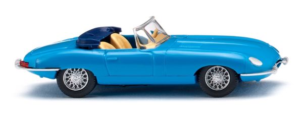 WIK081707 - JAGUAR E-Type Roadster blu - 1