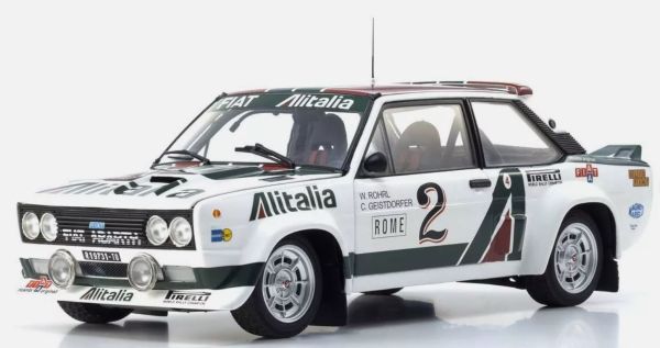 KYO08376G - FIAT 131 Abarth #2 Rallye de Monte Carlo 1976 W.ROHRL / C.GEISTDORFER - 1