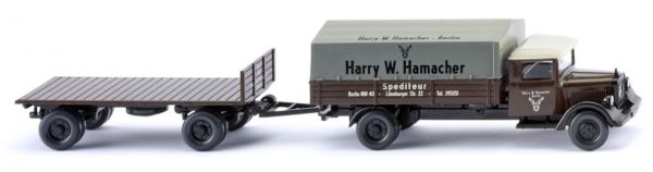 WIK084201 - MERCEDES L 2500 Sped.Hamacher autocarro con pianale - 1