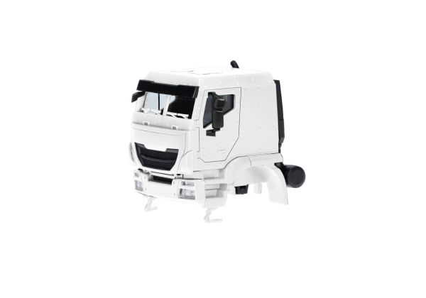 HER085908 - IVECO Trakker cabina blindata bianco - 2 pezzi da assemblare - 1