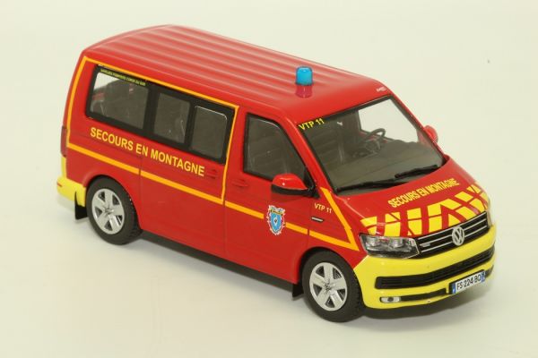 ODE085 - VOLKSWAGEN T6 Pompier SDIS Ajaccio Limitato a 504 pezzi. - 1