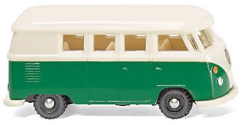 WIK093204 - VOLKSWAGEN Tipo 1 Autobus verde e bianco - 1