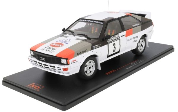 IXO18RMC094A - AUDI Quattro #3 Rally 1000 Laghi Finlandia 1982 MIKKOLA/HERTZ - 1